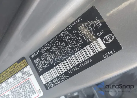 2005 Toyota Camry Le from USA, damaged, VIN 4T1BE32K85U522879